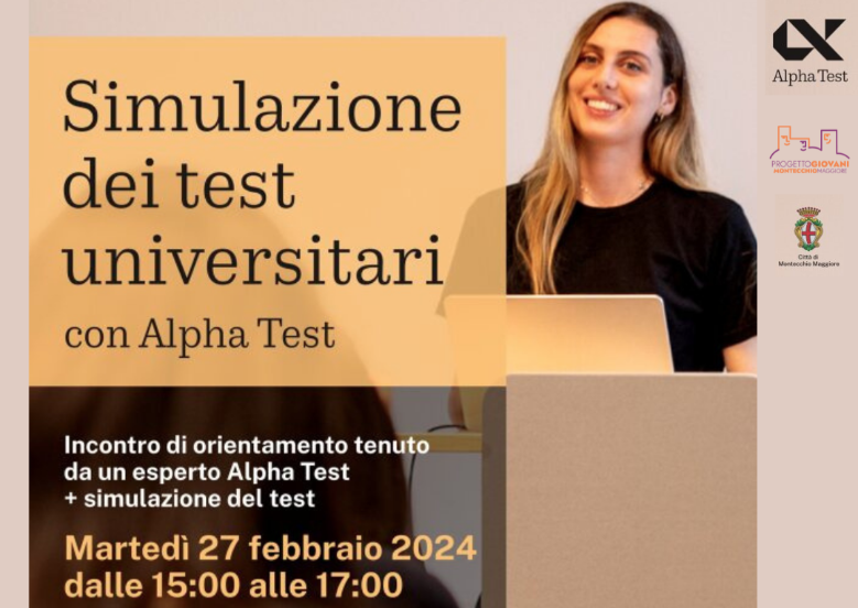 Simulazione dei test di ammissione universitari con Alphatest -  Informagiovani Vicenza